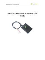 MeiTrack T366 Series GPS Trackers Vehicles and Personal User guide