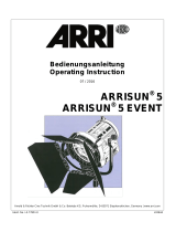 ARRI ARRISUN 5 Operating instructions