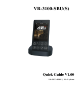 AEI COMMUNICATIONS VR-3100-SBU Quick Manual