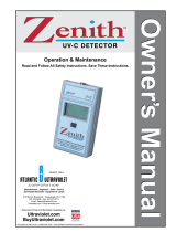 Atlantic Ultraviolet Zenith Operation & Maintenance Manual