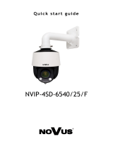 Novus NVIP-4SD-6540/25/F User manual