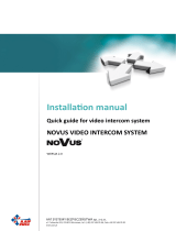 Novus NVE-M200LITE Installation guide