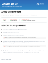 Arris CM82 Setup Manual