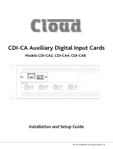 Cloud CDI-CA2-4-8 Installation and Setup Guide User manual