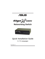 Asus GIGAX1005 Installation guide