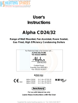 Alpha Boilers Alpha CD24S User Instructions
