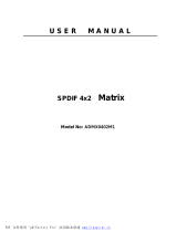 Ask Technology ADMX0402M1 User manual