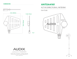 Audix ANTDA4161 User manual