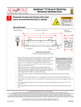 Adaptive AlphaVision PC Series Mechanical Installation Manual