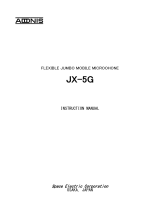 Adonis JX-5G User manual