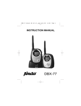 Alecto DBX-77 Owner's manual