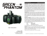 ADJ Green Phantom User Instructions