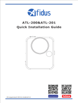 Afidus ATL-200 Quick Installation Manual