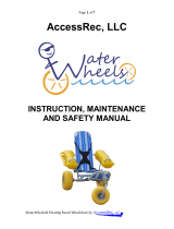 AccessRec WaterWheels Instruction, Maintenance And Safety Manual