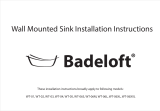 Badeloft WT-01 Installation Instructions Manual