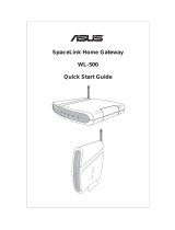 Asus SpaceLink WL-500 Quick start guide