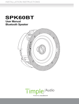 AquaSound Timple Audio SPK60BT User manual