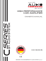 Audio System C Series Owner's manual