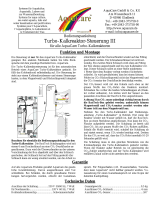 AquaCare Turbo Chalk Reactor Control II User manual