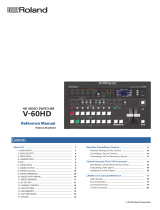Roland V-60HD Reference guide