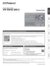Roland VR-50HD MK-II User guide