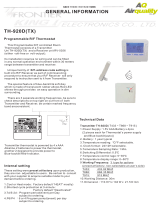 Airquality TH-920DTX User manual