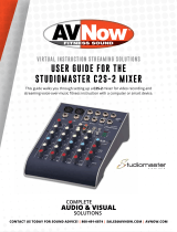 AV Now STUDIOMASTER C2S-2 User manual