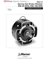 Altra Industrial Motion Warner Electric EM-50 ERS Installation guide