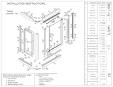 Arizona Shower Door CDFMP-135 Installation Instructions Manual