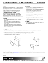 Altinex RT300-126 User manual