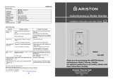 Ariston A362ED Operating instructions
