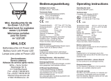 AccuLux MHL 5 EX Operating instructions