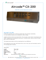 Aircode CX-200 User manual