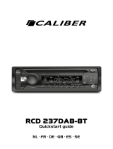 Caliber RCD237DAB-BT Owner's manual
