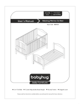 Babyhug Merlino Cot Bed User manual