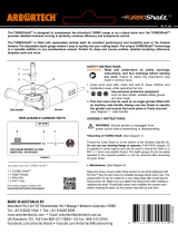 Arbortech TURBO Shaft Quick start guide