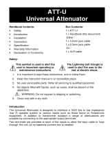Ampetronic ATT-U User manual