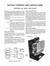 Acroprint BP125-6 User manual