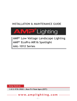 AMP Lighting AAL-1012 Series Installation guide