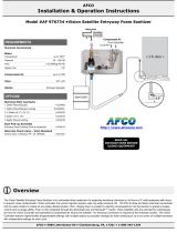 AFCO AF 976734 Installation & Operation Instructions