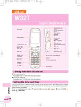 AU W32T User manual