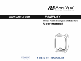 AV Amplivox SW725 User manual