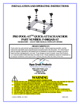 Aqua Creek Products PRO POOL-AT F-046QAB-AT Installation And Operating Instructions Manual