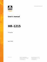 Amate Audio HR-1215 User manual