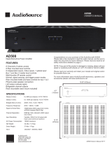AudioSource AD508 User manual