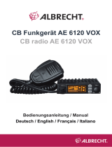 Albrecht AE 6120 VOX, Mini-CB Funk Owner's manual