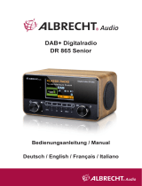 Albrecht DR 865 Seniorenradio Owner's manual