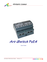 Artistic Licence Art-Switch PoE4 User manual