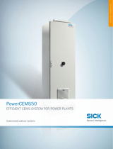 SICK PowerCEMS50 Efficient Cems system for power plants Product information