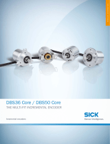 SICK DBS36/DBS50 Core Incremental Encoders Product information